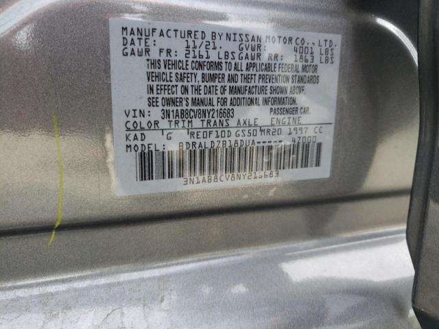 Photo 11 VIN: 3N1AB8CV8NY216683 - NISSAN SENTRA 