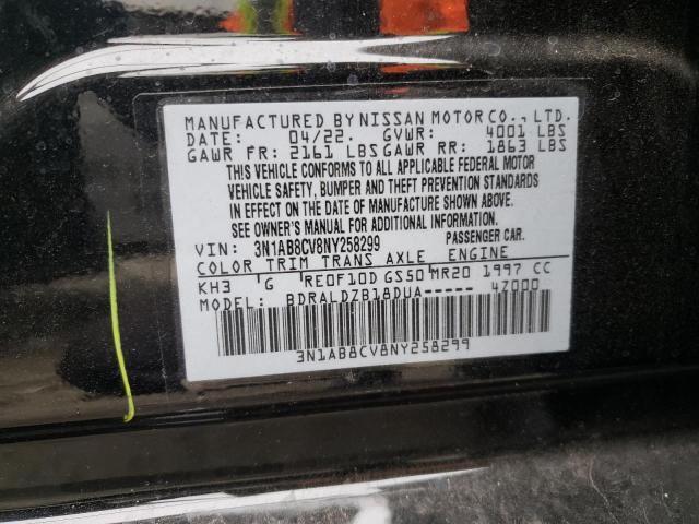 Photo 11 VIN: 3N1AB8CV8NY258299 - NISSAN SENTRA 