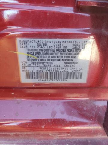 Photo 11 VIN: 3N1AB8CV8NY273336 - NISSAN SENTRA 