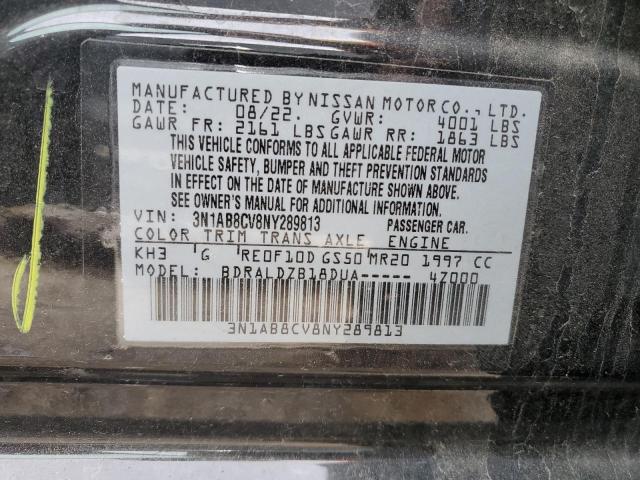 Photo 11 VIN: 3N1AB8CV8NY289813 - NISSAN SENTRA 