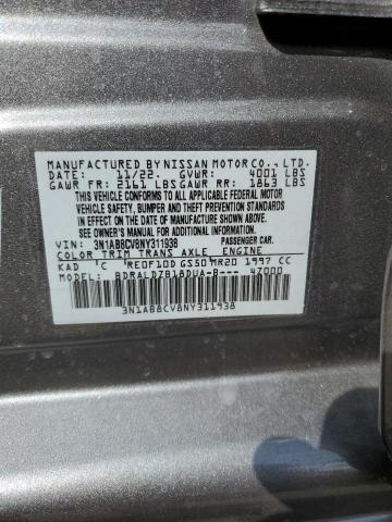 Photo 11 VIN: 3N1AB8CV8NY311938 - NISSAN SENTRA SV 