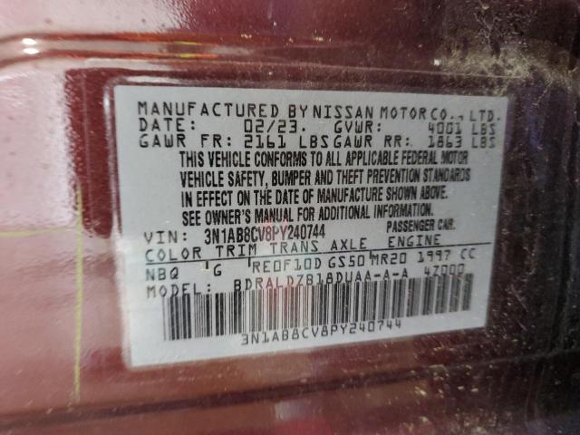 Photo 11 VIN: 3N1AB8CV8PY240744 - NISSAN SENTRA SV 