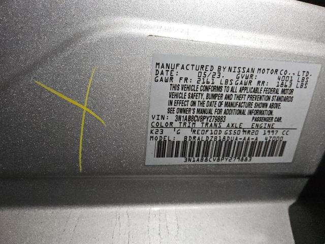 Photo 12 VIN: 3N1AB8CV8PY279883 - NISSAN SENTRA SV 