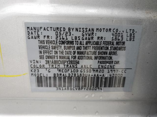 Photo 12 VIN: 3N1AB8CV8PY280094 - NISSAN SENTRA 