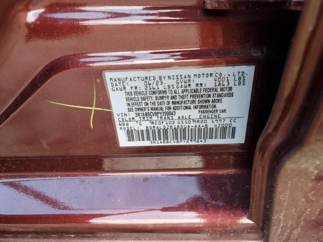 Photo 11 VIN: 3N1AB8CV8PY299843 - NISSAN SENTRA 