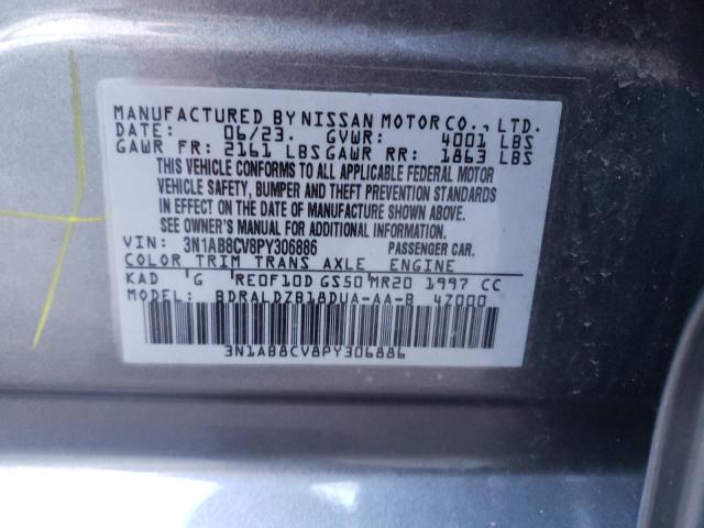 Photo 12 VIN: 3N1AB8CV8PY306886 - NISSAN SENTRA 