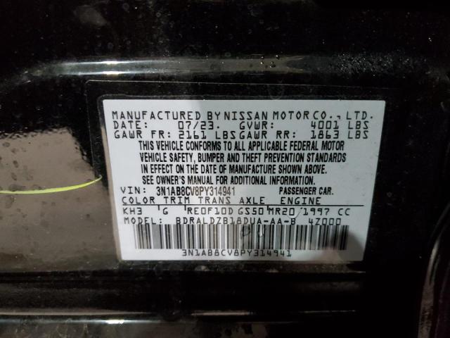 Photo 12 VIN: 3N1AB8CV8PY314941 - NISSAN SENTRA 