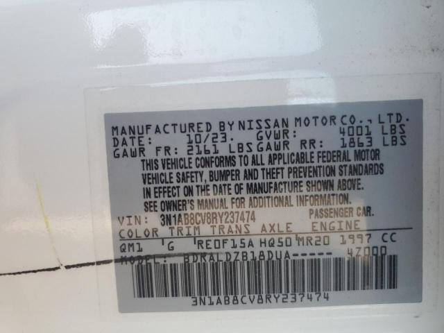 Photo 11 VIN: 3N1AB8CV8RY237474 - NISSAN SENTRA SV 