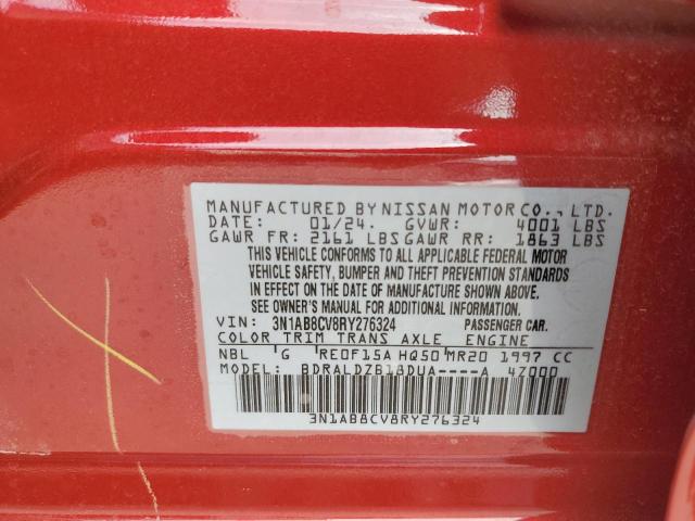 Photo 12 VIN: 3N1AB8CV8RY276324 - NISSAN SENTRA 