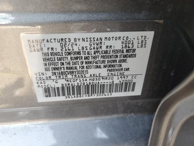 Photo 11 VIN: 3N1AB8CV8RY302615 - NISSAN SENTRA SV 