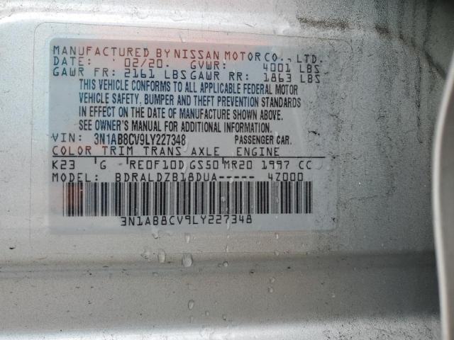 Photo 11 VIN: 3N1AB8CV9LY227348 - NISSAN SENTRA SV 