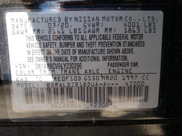 Photo 9 VIN: 3N1AB8CV9LY230296 - NISSAN SENTRA SV 