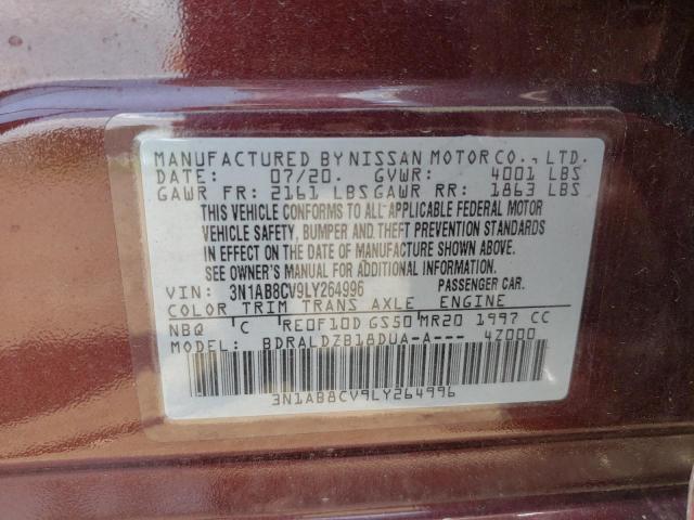 Photo 11 VIN: 3N1AB8CV9LY264996 - NISSAN SENTRA 