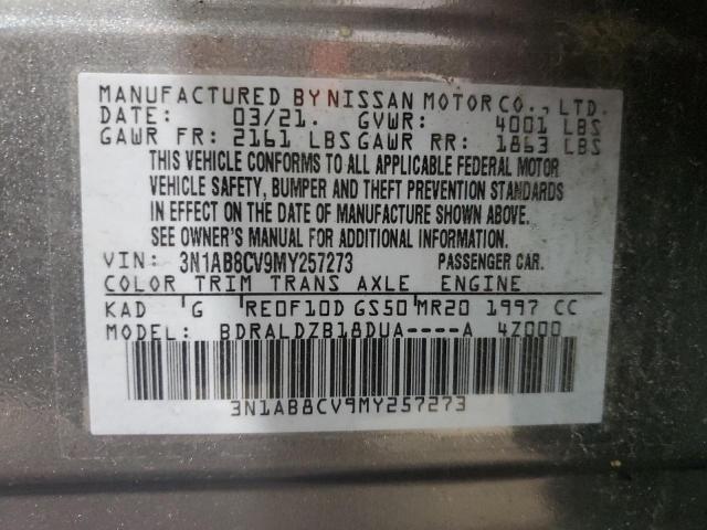 Photo 11 VIN: 3N1AB8CV9MY257273 - NISSAN SENTRA SV 