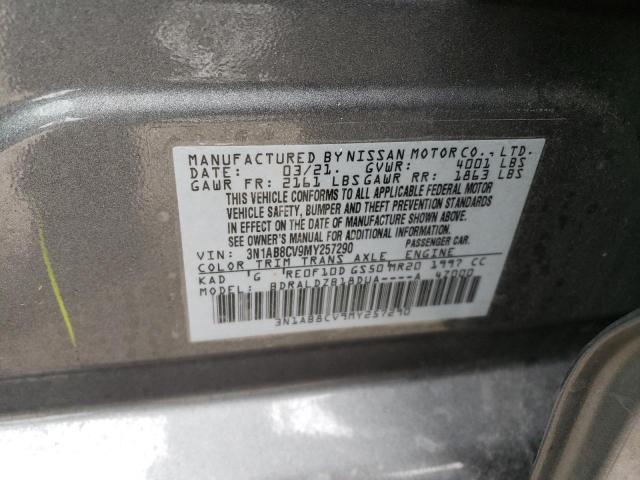 Photo 12 VIN: 3N1AB8CV9MY257290 - NISSAN SENTRA SV 