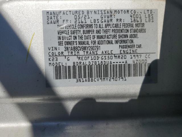 Photo 11 VIN: 3N1AB8CV9MY290791 - NISSAN SENTRA 