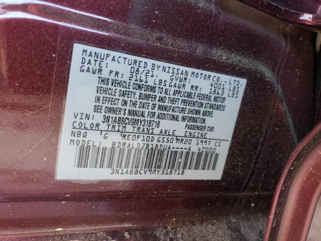 Photo 11 VIN: 3N1AB8CV9MY318718 - NISSAN SENTRA 