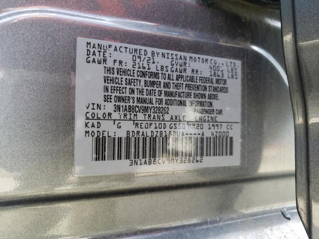 Photo 12 VIN: 3N1AB8CV9MY328262 - NISSAN SENTRA SV 