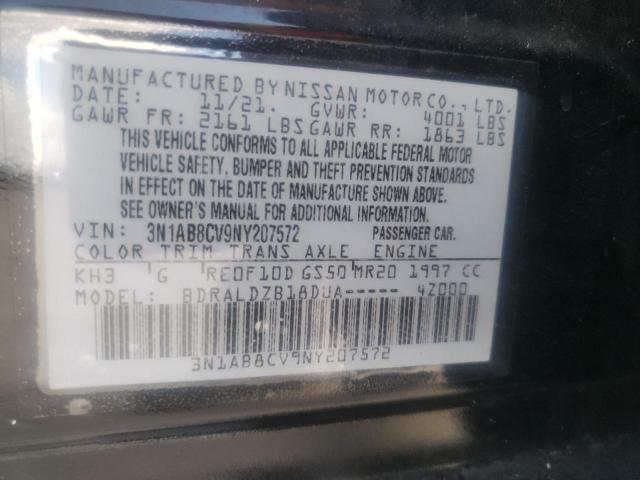 Photo 11 VIN: 3N1AB8CV9NY207572 - NISSAN SENTRA 