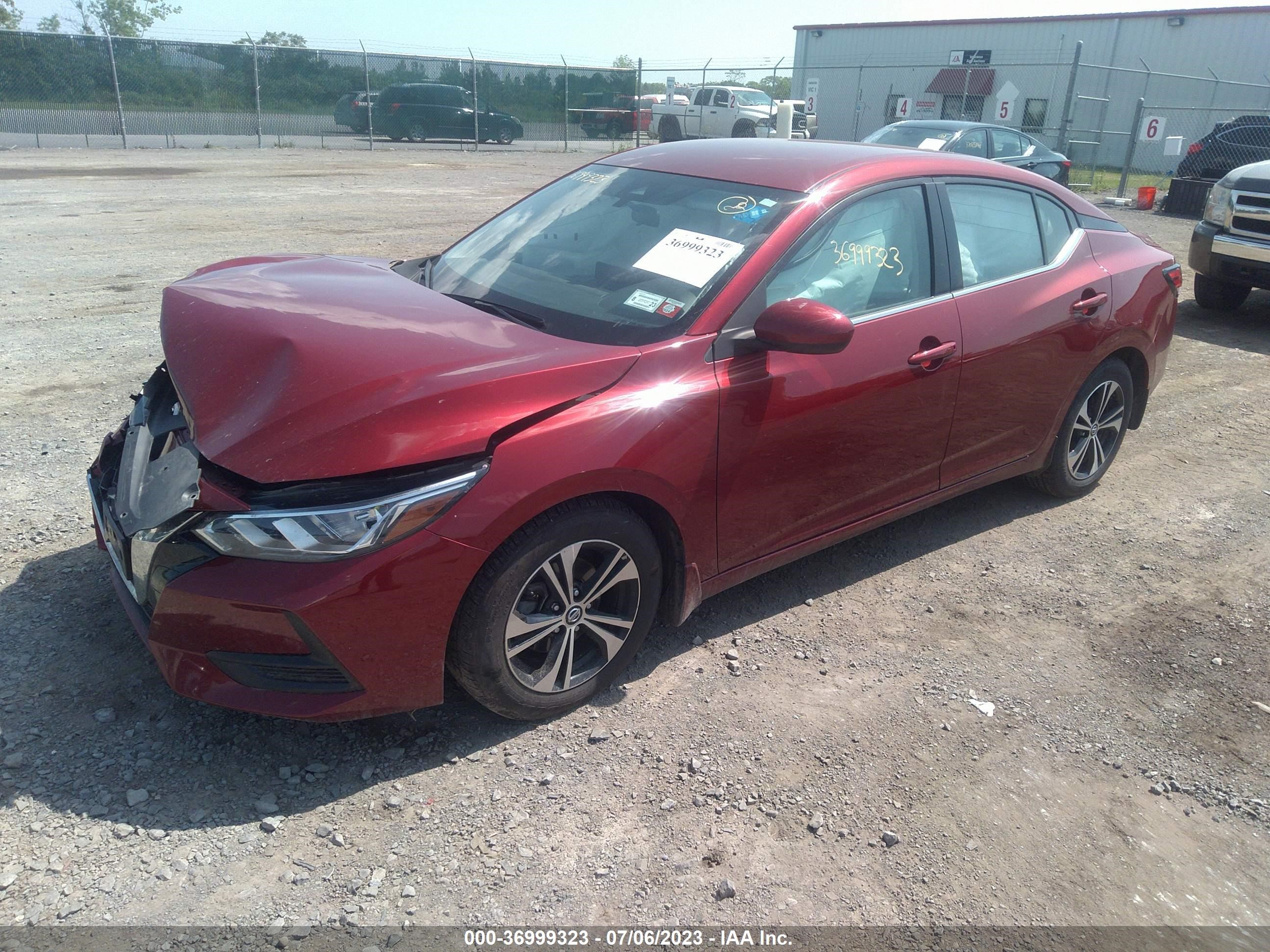 Photo 1 VIN: 3N1AB8CV9NY227613 - NISSAN SENTRA 