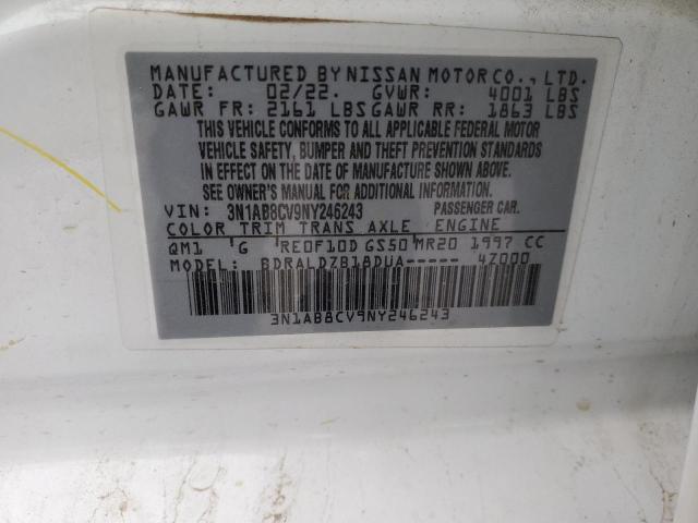 Photo 12 VIN: 3N1AB8CV9NY246243 - NISSAN SENTRA 