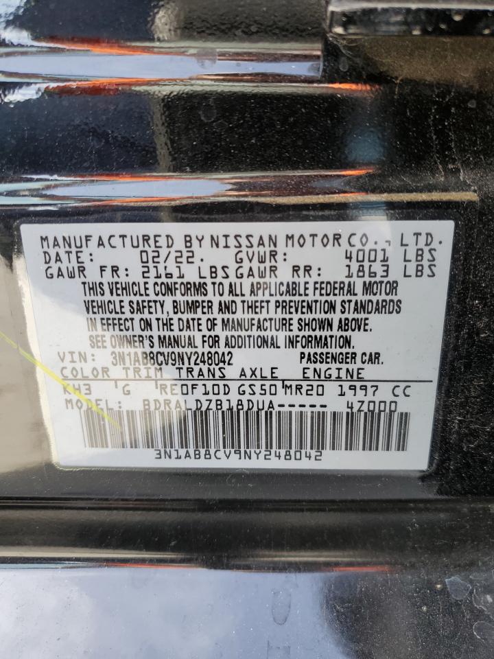 Photo 12 VIN: 3N1AB8CV9NY248042 - NISSAN SENTRA 