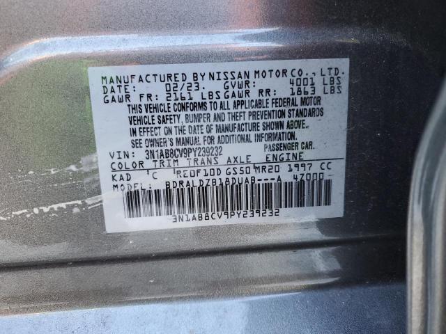 Photo 11 VIN: 3N1AB8CV9PY239232 - NISSAN SENTRA SV 