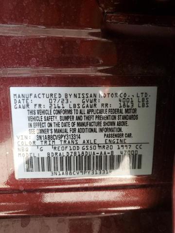 Photo 11 VIN: 3N1AB8CV9PY313314 - NISSAN SENTRA 