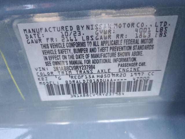 Photo 11 VIN: 3N1AB8CV9RY237984 - NISSAN SENTRA SV 