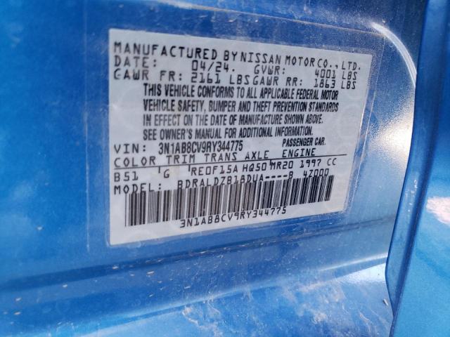 Photo 11 VIN: 3N1AB8CV9RY344775 - NISSAN SENTRA SV 