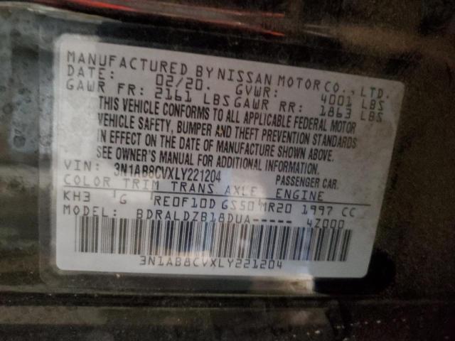 Photo 11 VIN: 3N1AB8CVXLY221204 - NISSAN SENTRA SV 