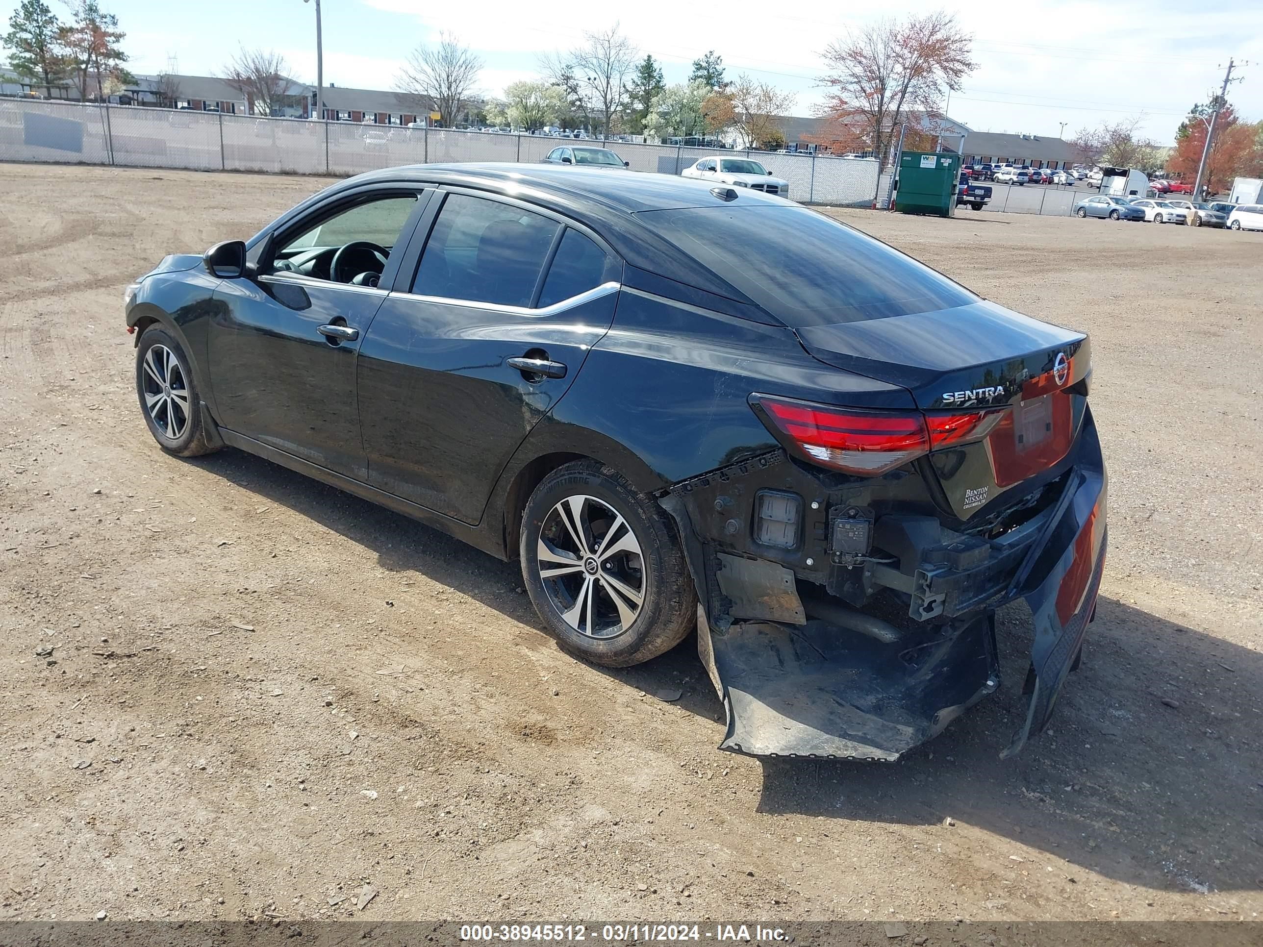 Photo 2 VIN: 3N1AB8CVXLY231389 - NISSAN SENTRA 