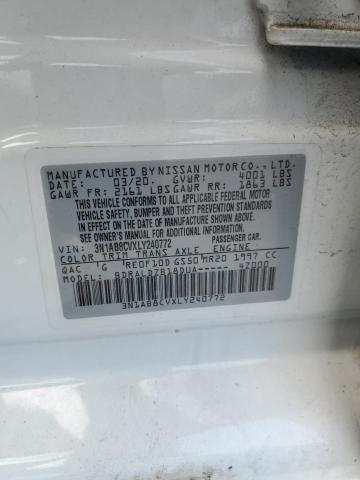 Photo 11 VIN: 3N1AB8CVXLY240772 - NISSAN SENTRA 