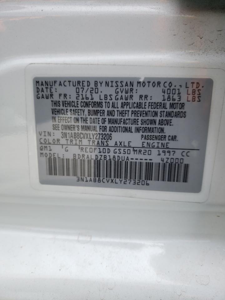 Photo 12 VIN: 3N1AB8CVXLY273206 - NISSAN SENTRA 