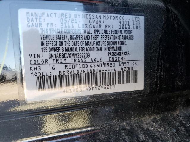 Photo 11 VIN: 3N1AB8CVXMY292209 - NISSAN SENTRA 