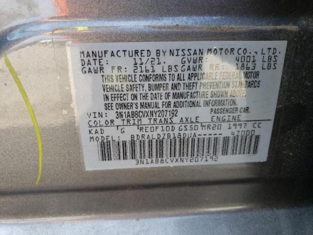 Photo 11 VIN: 3N1AB8CVXNY207192 - NISSAN SENTRA SV 