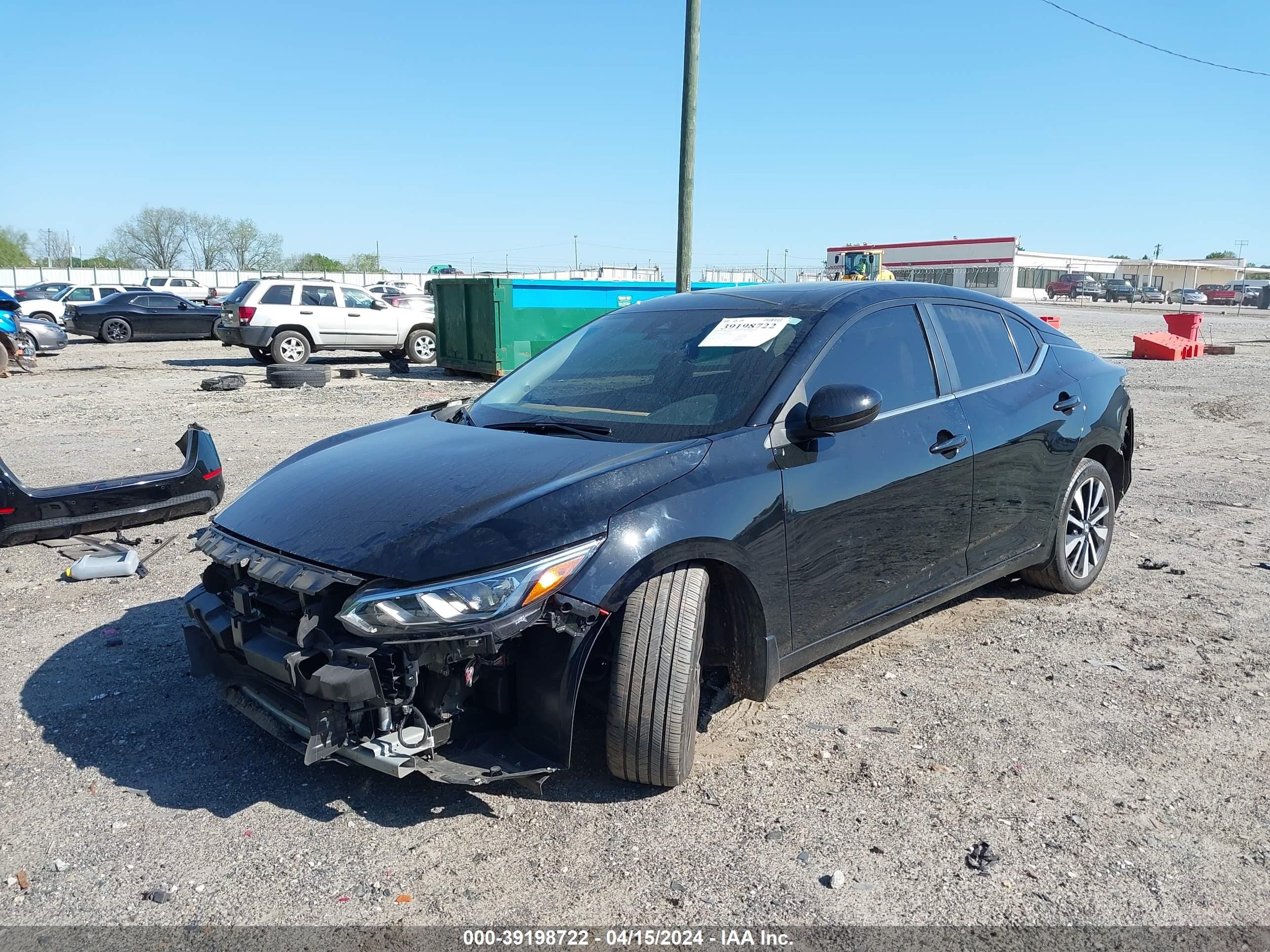 Photo 1 VIN: 3N1AB8CVXNY229371 - NISSAN SENTRA 