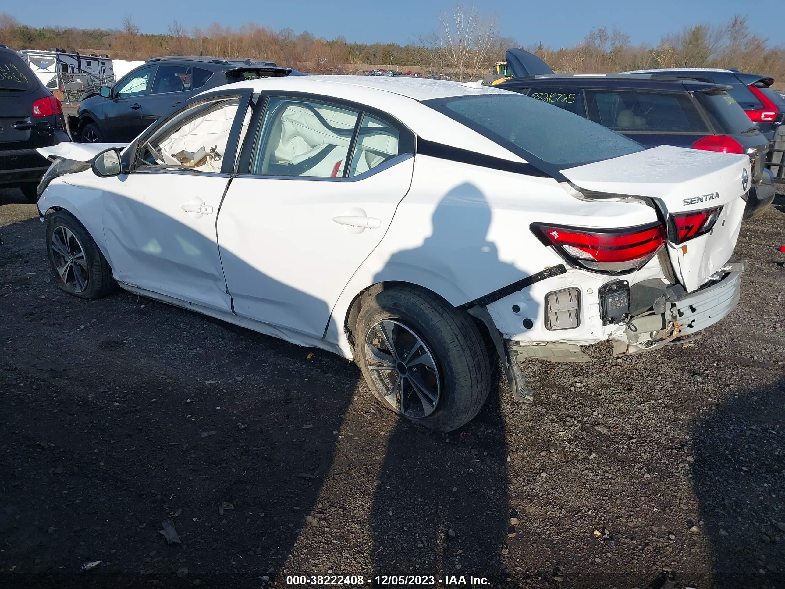 Photo 2 VIN: 3N1AB8CVXNY254478 - NISSAN SENTRA 