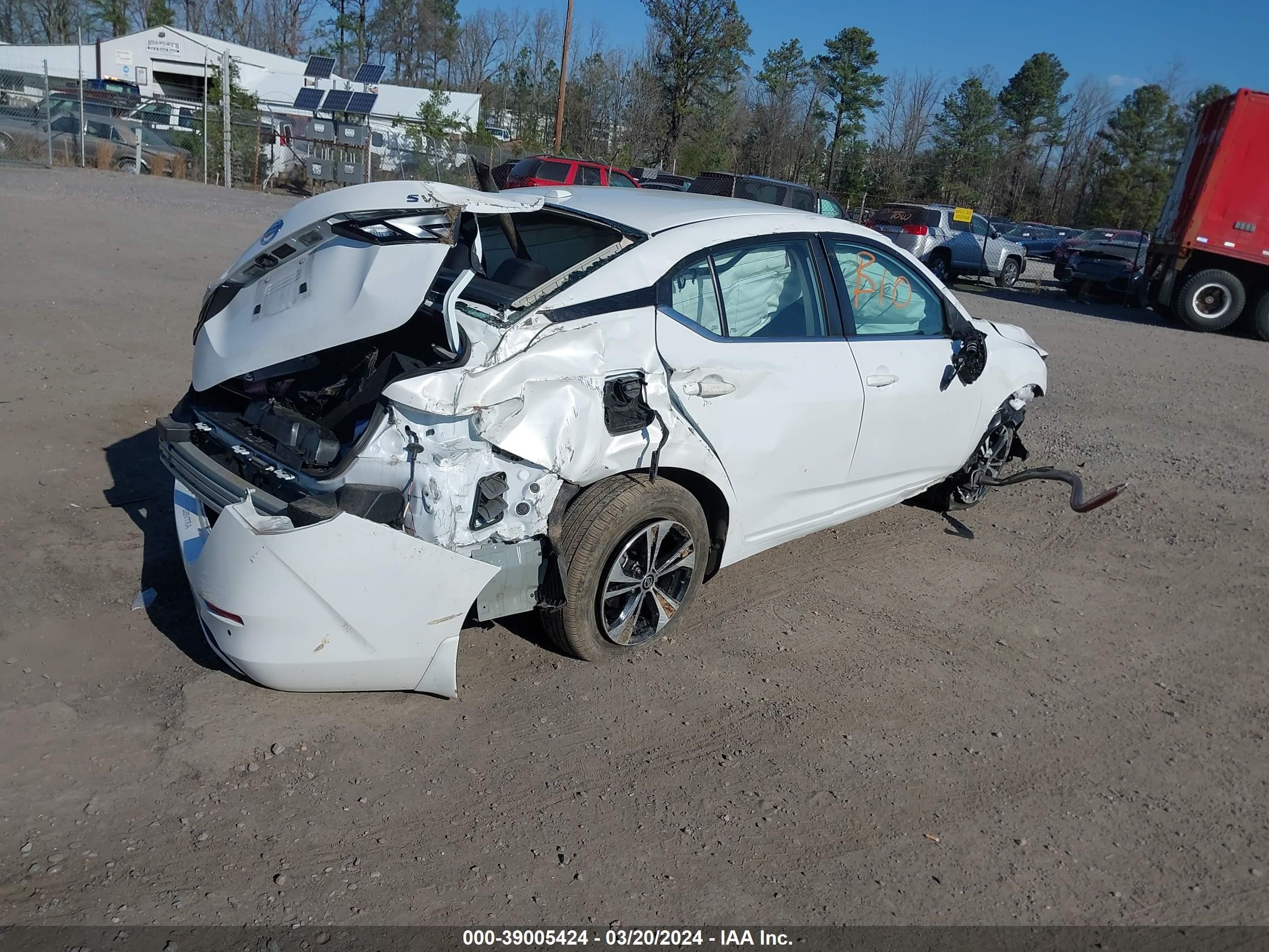 Photo 3 VIN: 3N1AB8CVXNY265416 - NISSAN SENTRA 