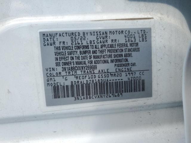 Photo 11 VIN: 3N1AB8CVXNY269689 - NISSAN SENTRA SV 