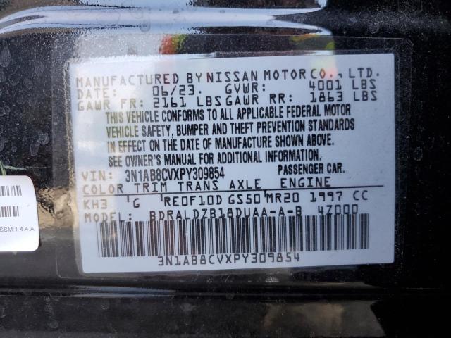 Photo 11 VIN: 3N1AB8CVXPY309854 - NISSAN SENTRA 