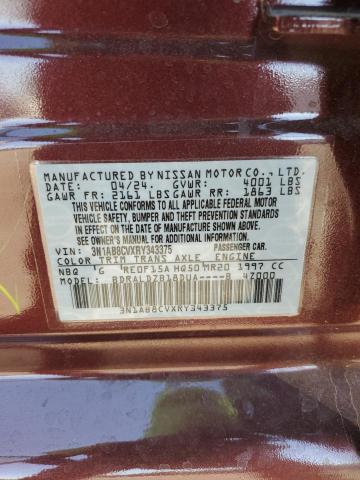 Photo 12 VIN: 3N1AB8CVXRY343375 - NISSAN SENTRA SV 