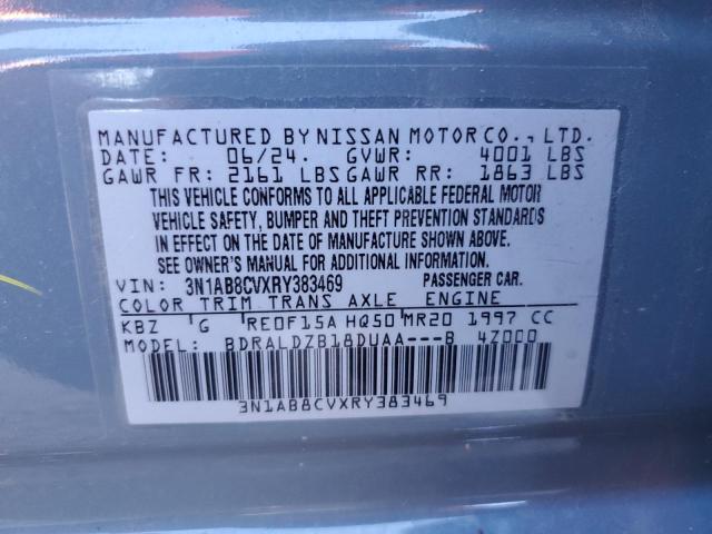 Photo 11 VIN: 3N1AB8CVXRY383469 - NISSAN SENTRA SV 