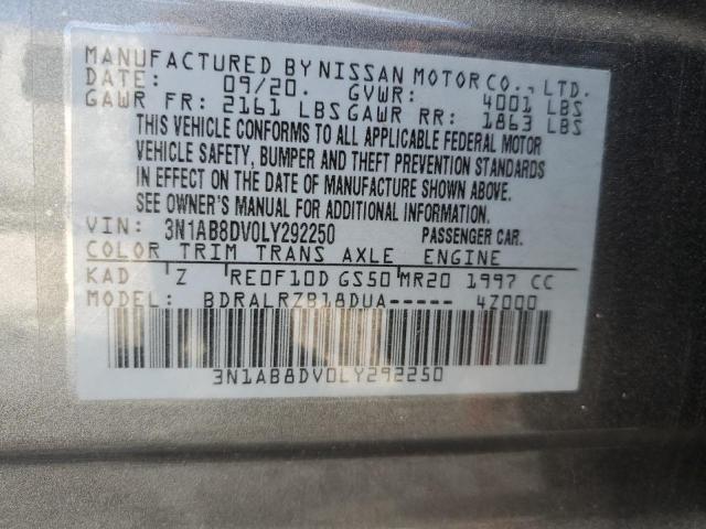 Photo 11 VIN: 3N1AB8DV0LY292250 - NISSAN SENTRA SR 