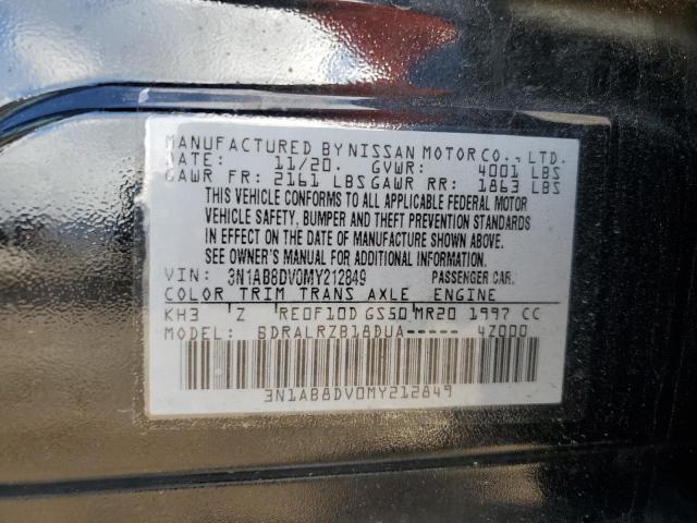 Photo 11 VIN: 3N1AB8DV0MY212849 - NISSAN SENTRA SR 