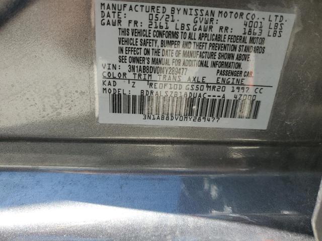 Photo 11 VIN: 3N1AB8DV0MY289477 - NISSAN SENTRA 