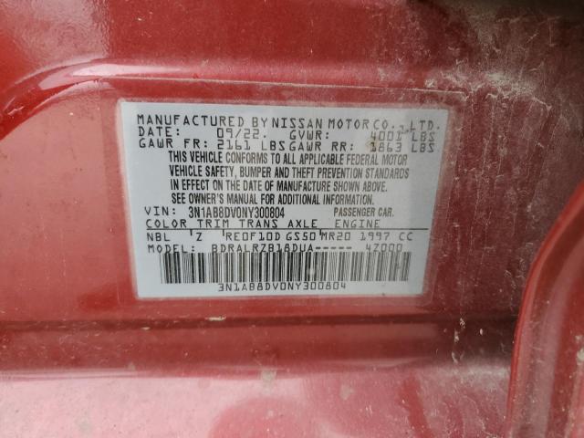 Photo 11 VIN: 3N1AB8DV0NY300804 - NISSAN SENTRA 