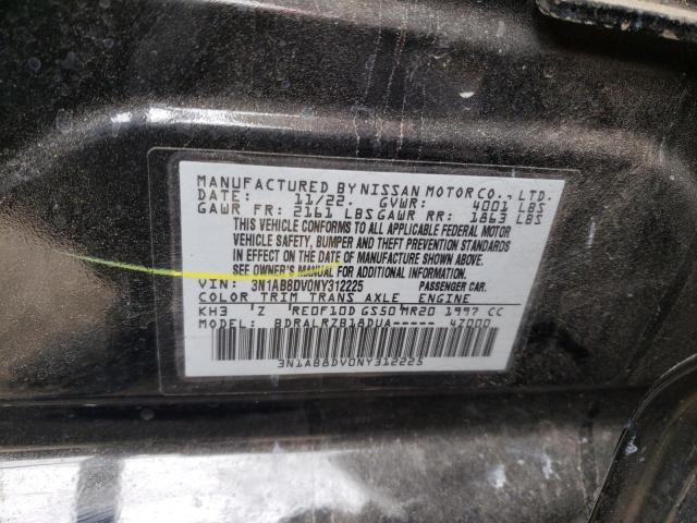 Photo 11 VIN: 3N1AB8DV0NY312225 - NISSAN SENTRA SR 