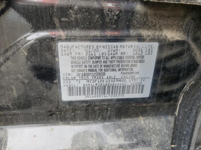 Photo 11 VIN: 3N1AB8DV1LY208338 - NISSAN SENTRA SR 