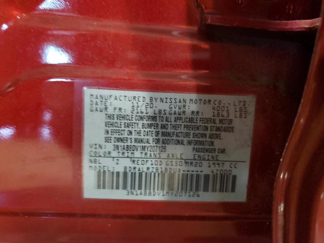 Photo 11 VIN: 3N1AB8DV1MY207126 - NISSAN SENTRA 